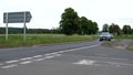 Cars moving past on Birmingham road A456