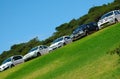 Cars parked Royalty Free Stock Photo