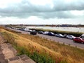 Cars Parked Beside Hove Lagoon 