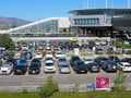 Cars parking, Athens airport