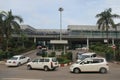 Cars Queue at YIA Airport. Royalty Free Stock Photo