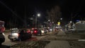 Cars queue for petrol - Panic buying - Romania - Informational war - Eastern Europe