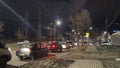 Cars queue for petrol - Panic buying - Romania - Informational war - Eastern Europe