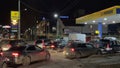 Cars queue for petrol - Panic buying - Romania - Informational war - Eastern Europe