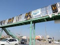 Cars runing on the roads of Karbala, Iraq