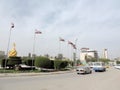 Cars runing on the streets of Karbala, Iraq