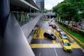 Cars on street at Mapletree Business City in Singapore Royalty Free Stock Photo