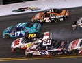 Cars wreck at Daytona Royalty Free Stock Photo