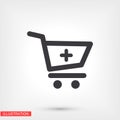 Cart Add to Cart icon. Vector EPS 10. Lorem Ipsum Flat Design Shopping Cart. Add. download. Purchase. Vector EPS 10. Flat design. Royalty Free Stock Photo