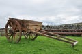 Cart in a field