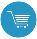 Cart Isolated Vector Icon which can easily modify or edit Royalty Free Stock Photo