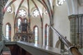 CARTA, ROMANIA - 13 AUGUST, 2017: The interior of a chatolic church Royalty Free Stock Photo