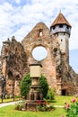 Carta, Sibiu. Ruins of medieval Cistercian abbey.