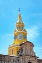 Cartagena Clock Tower Gate Royalty Free Stock Photo