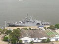 Cartagena Colombia Naval Base ship Royalty Free Stock Photo