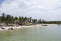 A beach at Tierra Bomba Island, Cartagena de Indias, Colombia