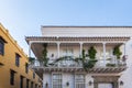 A typical colonial balcony of Cartagena de Indias