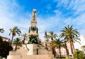 Cartagena Murcia Cavite heroes memorial in Spain Royalty Free Stock Photo