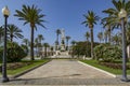 Cartagena Murcia Cavite heroes park memorial in Spain Royalty Free Stock Photo