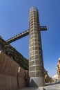 Cartagena Panoramic lift elevator in Murcia Spain