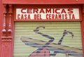 Old ceramic business closed to the public