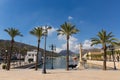 Cartagena Murcia Spain view by the port waterside including Cola de ballena