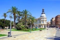 Cartagena, Spain - August 1 2018: The Palacio Consistorial, or T