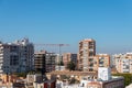 CARTAGENA, SPAIN - 22 FEBRUARY 2019 Panoramic view from the top of Templo Romano Republicano on the architecture of the Spanish Royalty Free Stock Photo