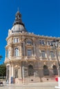 The Cartagena Town Hall, Cartagena City Hall, the work of the Valladolid architect TomÃÂ¡s Rico Valarino. September 28, 2022