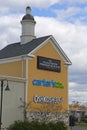 A Carter`s and OshKosh B`gosh sign at Gloucester Premium Outlets