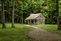 Carter Shields Cabin in Cades Cove Royalty Free Stock Photo