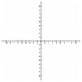 Cartesian coordinate system template