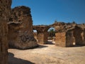 Carthage ruins of the Baths of Antoninus Pius, Tunisia, Africa