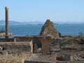 Carthago ruins of capital city of the ancient Carthaginian civilization. UNESCO World Heritage Site