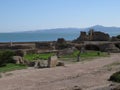 Carthago ruins of capital city of the ancient Carthaginian civilization. UNESCO World Heritage Site Royalty Free Stock Photo