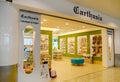 Carthusia Perfume Shop in Capodichino Naples Airport , Italy. Royalty Free Stock Photo