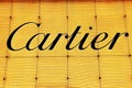 Cartier logo Royalty Free Stock Photo