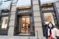 Cartier shop in hong kong Royalty Free Stock Photo