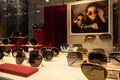 Cartier sun glasses on store display