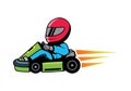 Carting cartoon design illustration