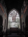 Interior of the historic medieval cartmel priory in cumbria now the parish church of st micheal and mary