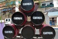 Cartojal wine barrels.