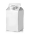 Carton of milk. carton package. Royalty Free Stock Photo