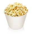Carton of popcorn Royalty Free Stock Photo