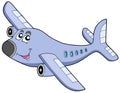 Cartoon airplane