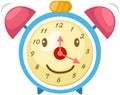 Cartoon alarm clock