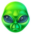 Cartoon Alien Character Royalty Free Stock Photo