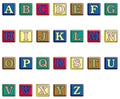 Cartoon alphabet Royalty Free Stock Photo