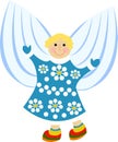 Cartoon angel