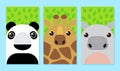 Cartoon animals set